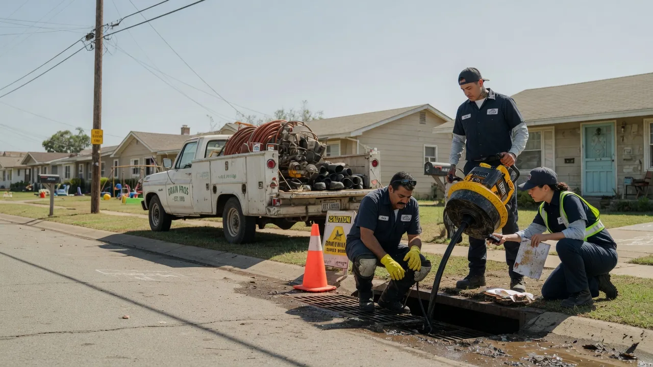 Drain Cleaning in Calvert, TX near me
